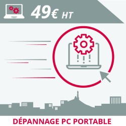 Informatique Marseille : dépannage pc portable en atelier à Marseille