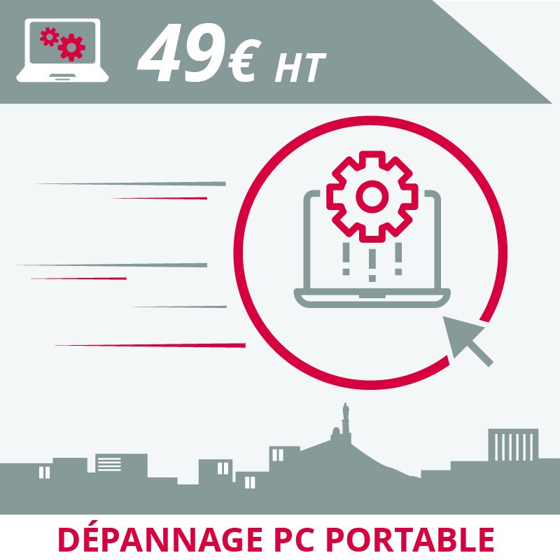 Informatique Marseille : dépannage pc portable en atelier à Marseille