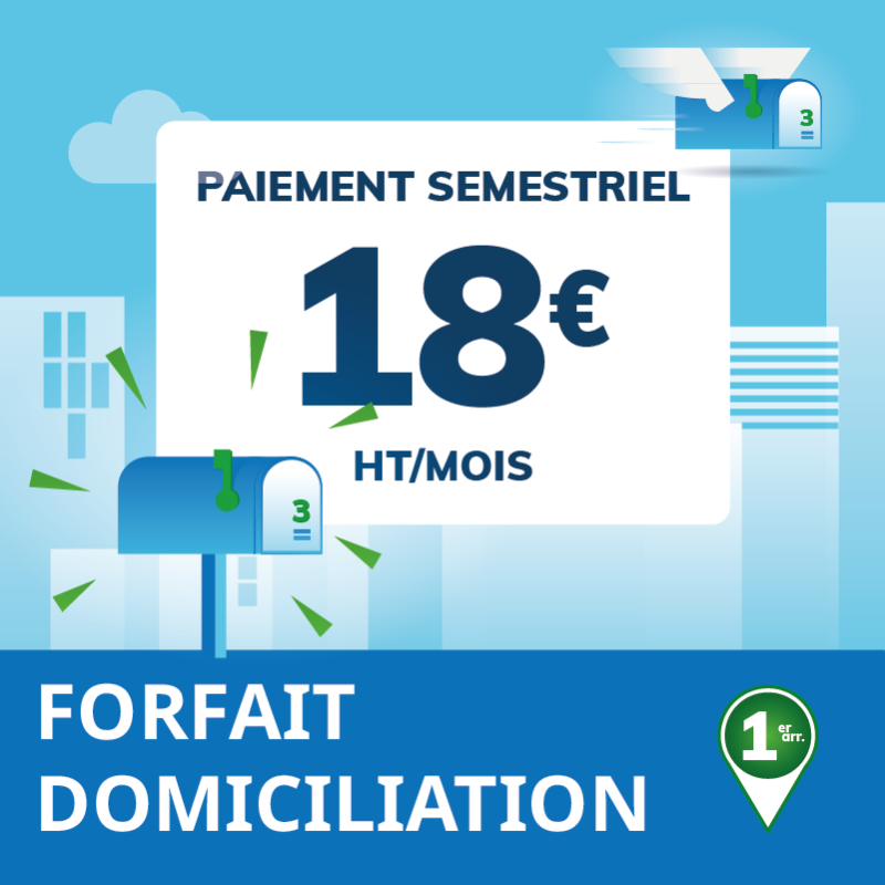 1 an de Domiciliation Marseille 1er - Domiciliation Marseille 1er - Domiciliation d'entreprise
