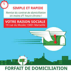 6 mois de Domiciliation Marseille 1er - Domiciliation Marseille 1er - Domiciliation d'entreprise