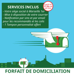 1 an de Domiciliation Marseille 1er - Domiciliation Marseille 1er - Domiciliation d'entreprise